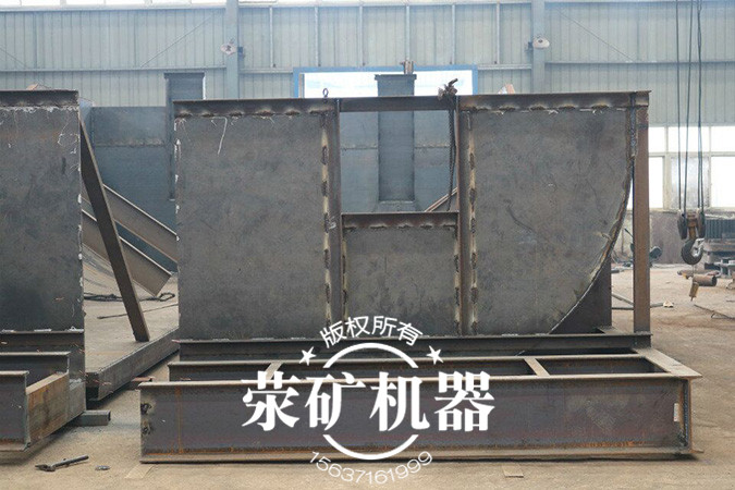 螺旋分级机槽体加工图3